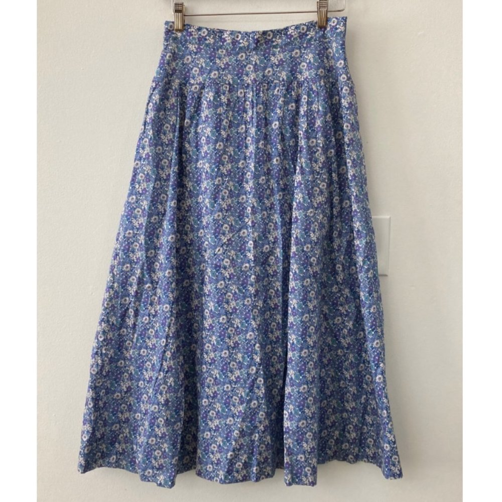J. Crew Midi Skirt in Liberty Delilah Floral